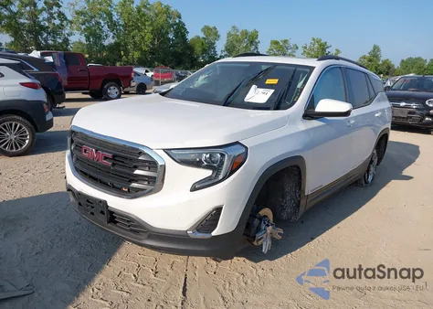 2019 GMC Terrain Sle из США, поврежденный, VIN 3GKALTEVXKL106032
